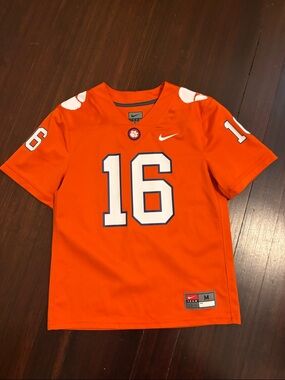 Trevor Lawrence Nike Orange Kids' Clemson #16 Football Jersey